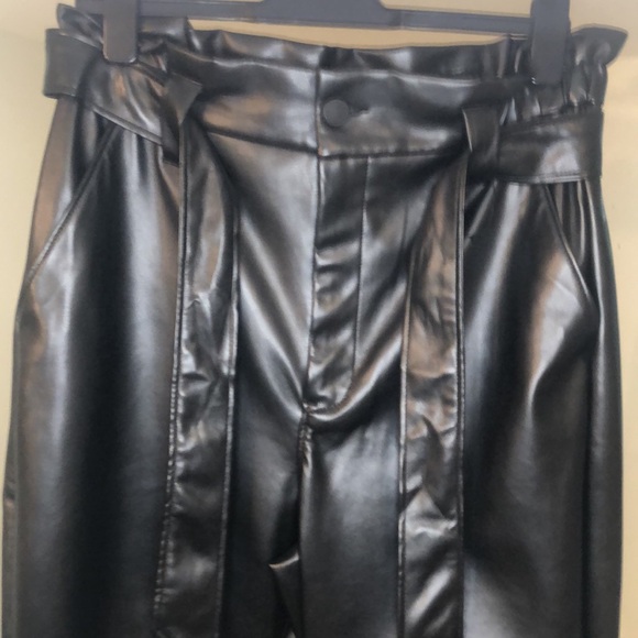 Express Faux Leather Pants - Picture 2 of 7